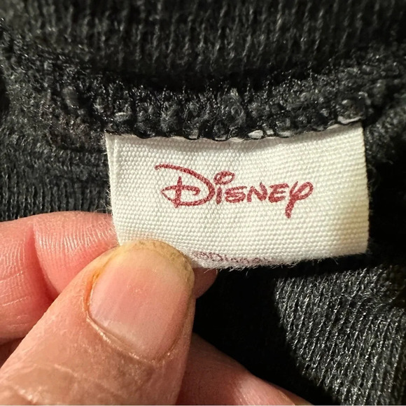 Disney women's S/M grey long thick sleeve, nightgown with slits on both sides. - Picture 4 of 4